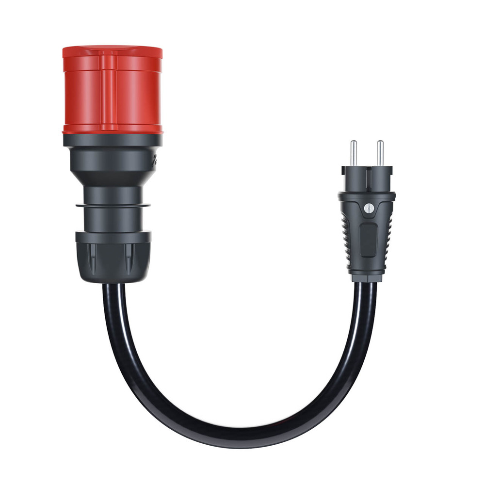 Adapter Set go-e Charger Gemini flex 22 kW | adapter till inhemska stickkontakter Adapter Set go-e Charger Gemini flex 22 kW | adapter till inhemska stickkontakter
