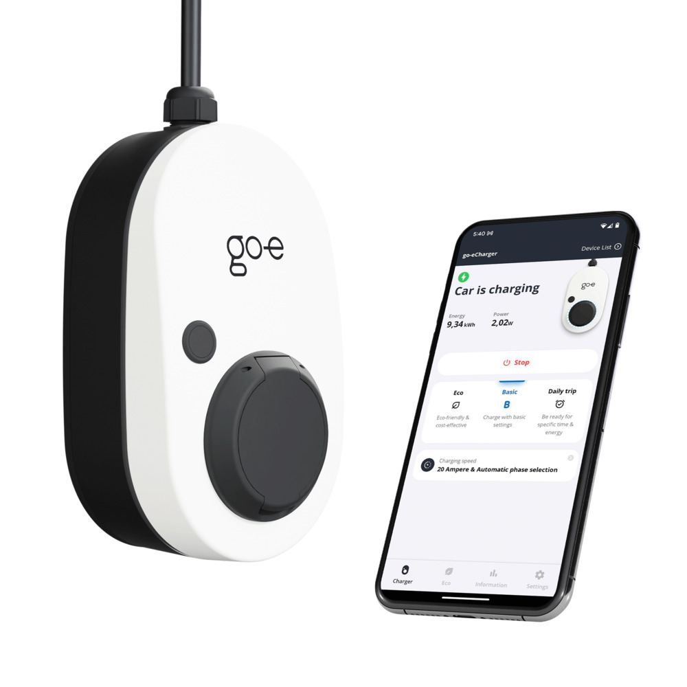 Wallbox go-e Charger Gemini 11 kW with english app