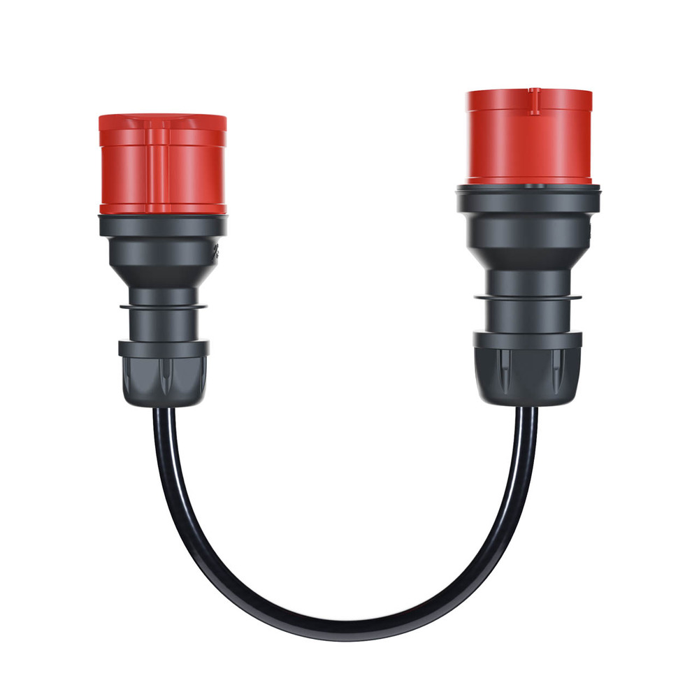 Adapterset go-e Charger Gemini flex 11 kW | Adapter auf CEE rot 32 A