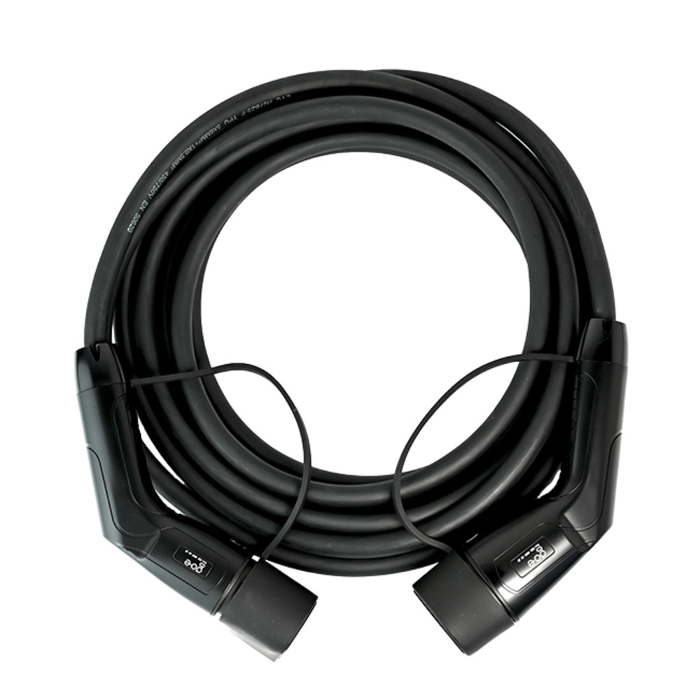 Type 2 cable black (up to 22 kW) 7.5 m