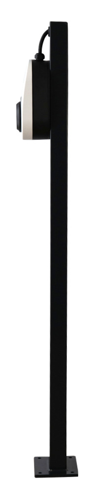 go-e pedestal MB anthracite with go-e Charger | side view go-e pedestal MB anthracite with go-e Charger | side view