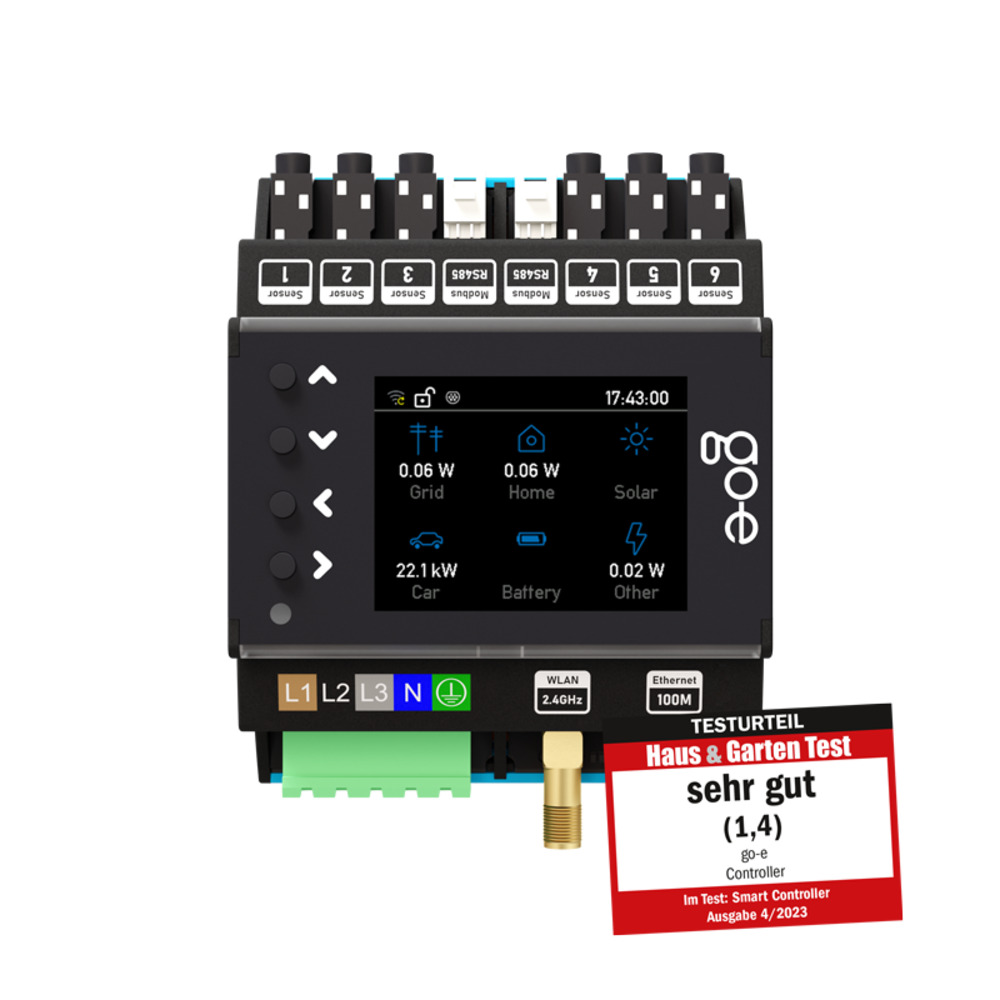 go-e Controller Testergebnis go-e Controller Testergebnis