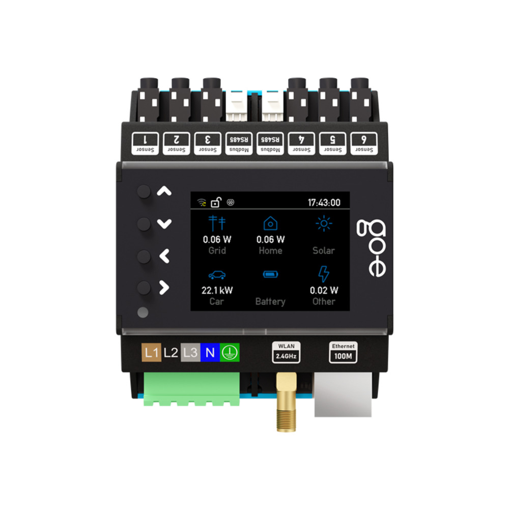 go-e Controller värinäyttö go-e Controller värinäyttö