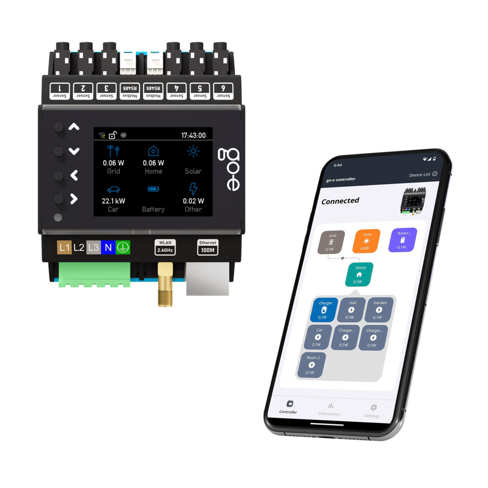 go-e Controller with english app go-e Controller with english app