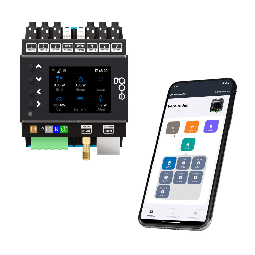 go-e Controller mit deutscher App go-e Controller mit deutscher App