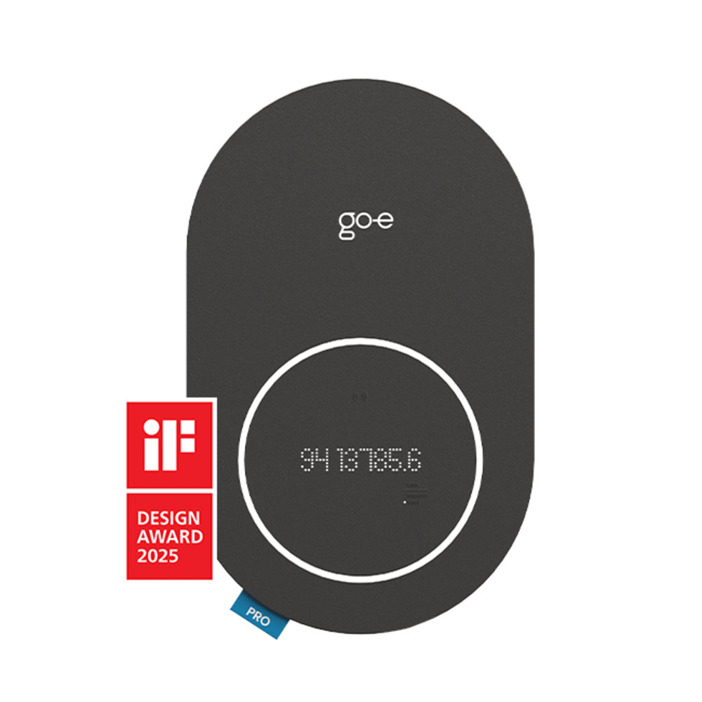 Latausasema MID-mittarilla - go-e Charger PRO CABLE | IF Design Award 2025