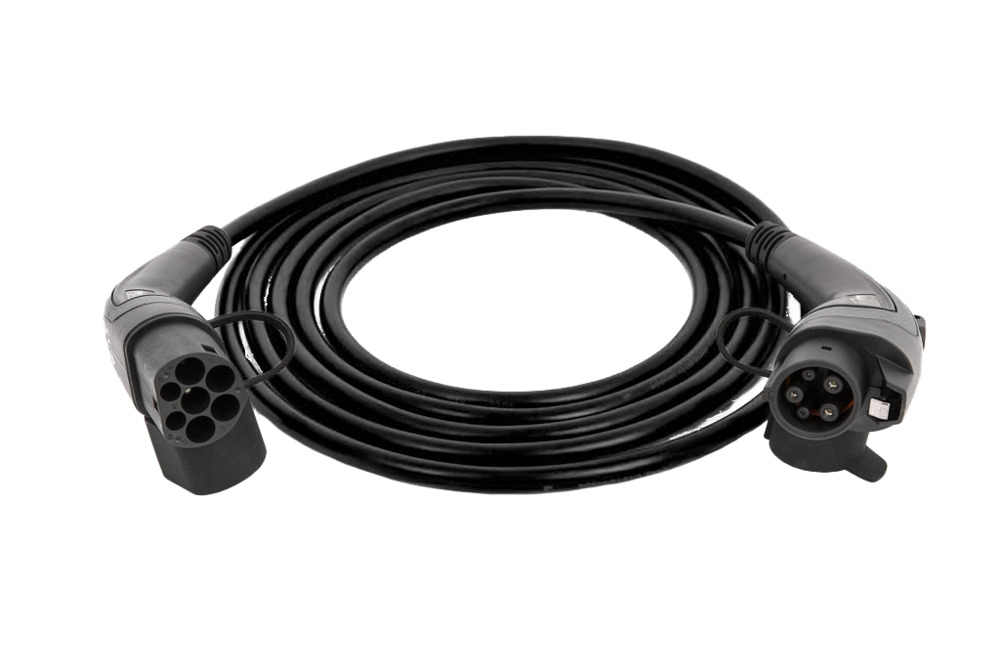 go-e type 2 to type 1 cable black 7.4 kW 5 m