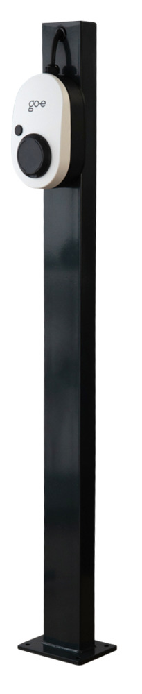 go-e pedestal MB anthracite with go-e Charger